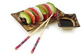 日本,食品,晚餐