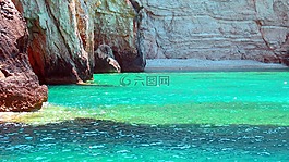巖,海,顏色