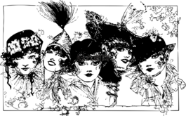 美,图,脸