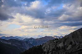 山,山脈,高山
