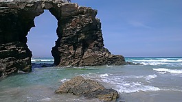 海灘,里瓦德奧,弧