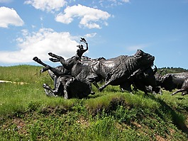 tatonka,南達(dá)科他州,雕塑