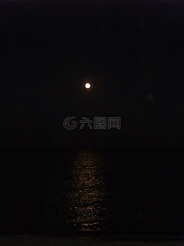 月球,滿月,夜