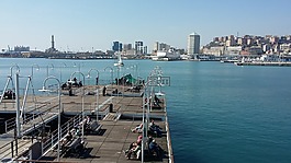 熱那亞,碼頭,海