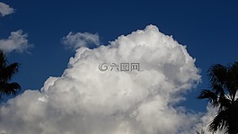 云,積云,天空