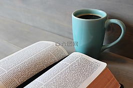 圣經,研究,咖啡