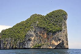 懸崖,海,巖