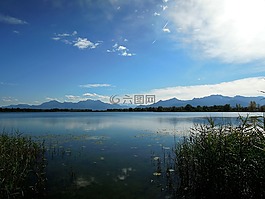 景觀,基姆湖,上部巴伐利亞