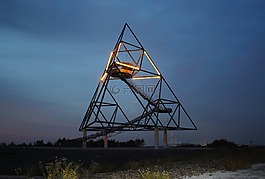 四面體,bottrop 德國,轉儲