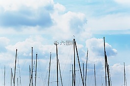 云,天空,藍(lán)色