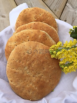 面包,自制,食品