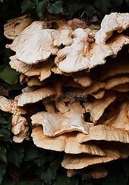 含硫量 ovinus,硫磺菌原變種,蘑菇
