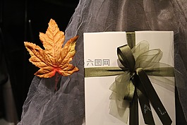禮物,葉,弓