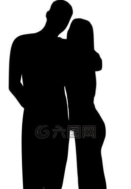 側(cè)影,夫婦,擁抱