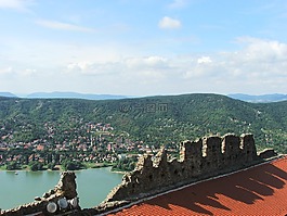 visegrád,城堡,多瑙河