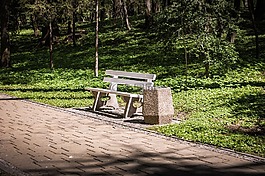 工作臺,公園,間隔