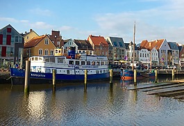 husum,端口,船舶
