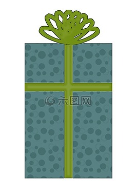 深青色,绿色,弓