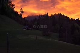 景觀,天氣心情,日落
