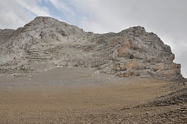 山,洛基,岩