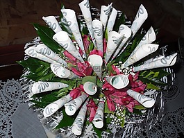 金錢,花束,希望