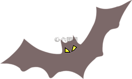 蝙蝠,萬(wàn)圣節(jié),鬼