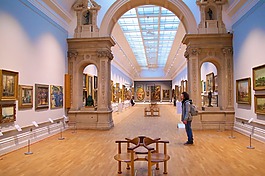 羅浮宮,博物館,思維