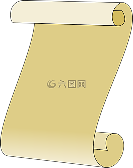 滾動(dòng),紙,羊皮紙
