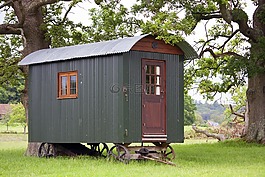 牧人小屋,小屋,自然