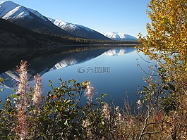 阿拉斯加州,反思,山