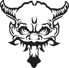 惡魔,魔鬼,臉