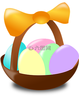 復(fù)活節(jié)彩蛋,籃,巢