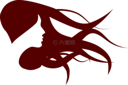 女子,側(cè)影,設(shè)計