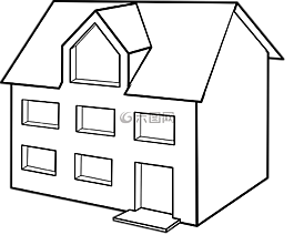家庭住所,房子,建設