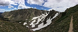 高山,徒步旅行,科羅拉多州