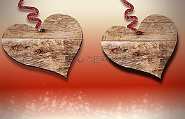 木,心,爱情