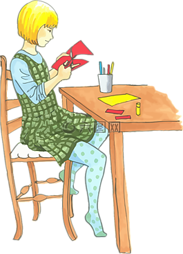金发女郎,儿童,工艺品
