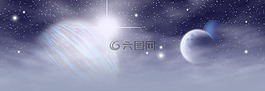藍(lán)色,行星,幻想