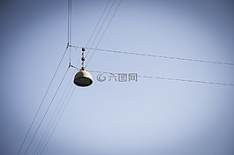 燈,電纜,空氣