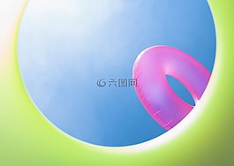 夏天,管,天空