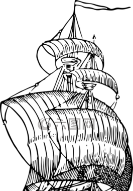 船,帆,帆船