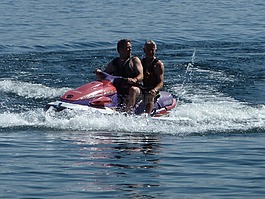 水上自行车,seadoo,湖
