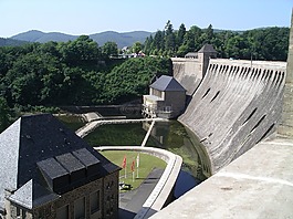 edersee酒店,壞 wildungen,壩