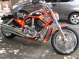 哈雷,摩托車,自行車