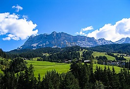 山景观,山,高山
