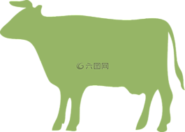 牛,綠色