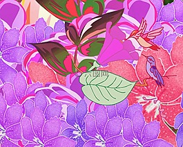 抽象,鮮花,數(shù)字藝術(shù)