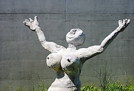 女子,數(shù)字,雕塑