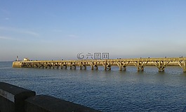 端口,海,燈塔