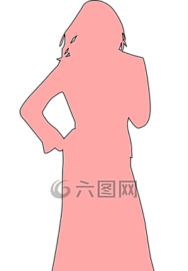 夫人,側(cè)影,女子